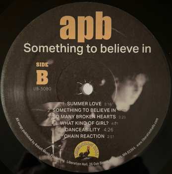 LP Apb: Something To Believe In CLR