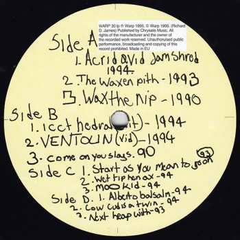 2LP Aphex Twin: ...I Care Because You Do