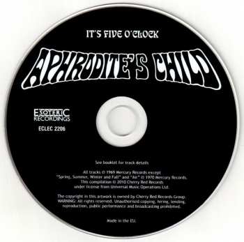 CD Aphrodite's Child: It's Five O'Clock