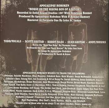 LP Apocalypse Hoboken: House Of The Rising Son Of A Bitch CLR | LTD