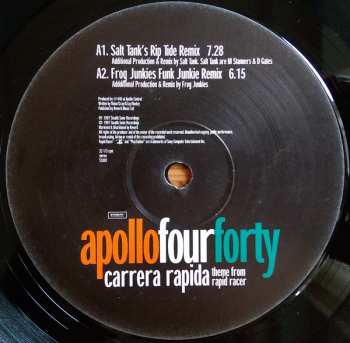 LP Apollo 440: Carrera Rapida (Theme From Rapid Racer)