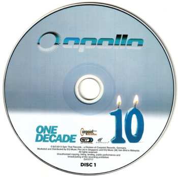 2CD Apollo: One Decade