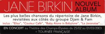 CD Jane Birkin: Arabesque