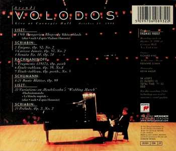 CD Arcadi Volodos: Live At Carnegie Hall