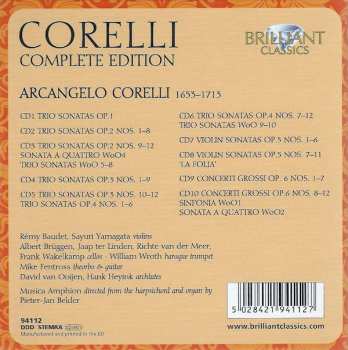 10CD/Set di cofanetti Arcangelo Corelli: Complete Edition • Gesamtwerk • L'Œuvre Intégrale