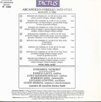 CD Arcangelo Corelli: Sonate a Tre (Vol. I)