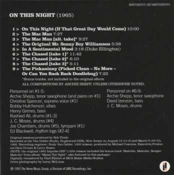 5CD/Set di cofanetti Archie Shepp: 5 Original Albums