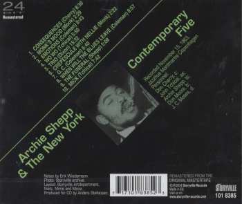 CD Archie Shepp: Archie Shepp & The New York Contemporary Five