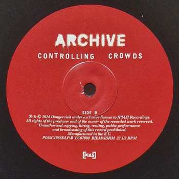 4LP/Set di cofanetti Archive: Controlling Crowds I-IV DLX | LTD