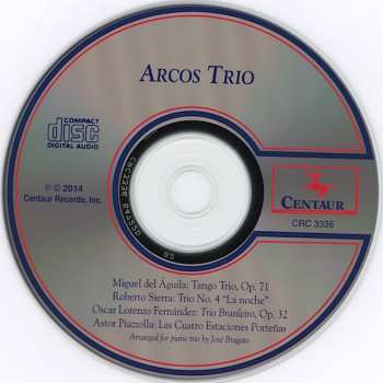 CD The Arcos Trio: Latin American Piano Trios