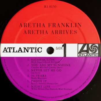 6LP/Set di cofanetti Aretha Franklin: Atlantic Records 1960s Collection