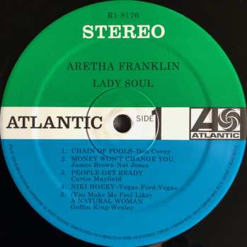 6LP/Set di cofanetti Aretha Franklin: Atlantic Records 1960s Collection