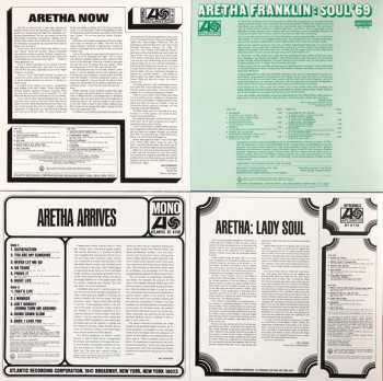 6LP/Set di cofanetti Aretha Franklin: Atlantic Records 1960s Collection