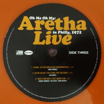 2LP Aretha Franklin: Oh Me Oh My: Aretha Live In Philly, 1972 LTD | CLR