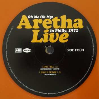 2LP Aretha Franklin: Oh Me Oh My: Aretha Live In Philly, 1972 LTD | CLR