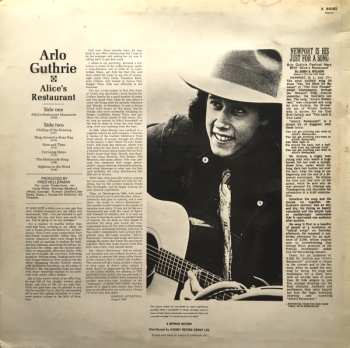 LP Arlo Guthrie: Alice's Restaurant