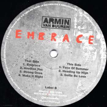 2LP Armin van Buuren: Embrace
