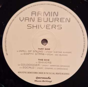 2LP Armin van Buuren: Shivers