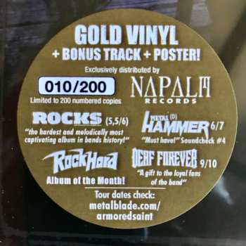 2LP Armored Saint: Win Hands Down LTD | NUM | CLR