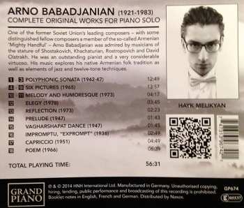 CD نيسم جلال: Complete Original Works For Solo Piano