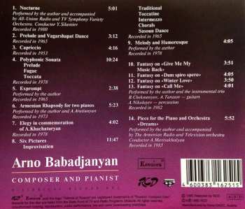 CD Арно Бабаджанян: Composer And Pianist