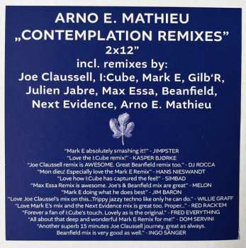 2LP Arno E. Mathieu: Contemplation Remixes