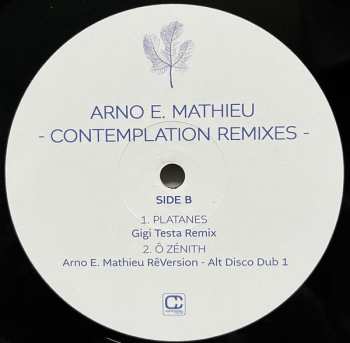 2LP Arno E. Mathieu: Contemplation Remixes