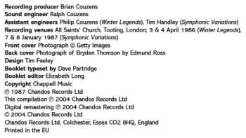 2CD The London Philharmonic Orchestra: Orchestral Works, Volume 7