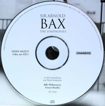5CD/Set di cofanetti Vernon Handley: The Symphonies