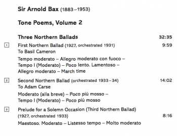 CD Vernon Handley: Tone Poems Vol. 2