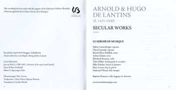 CD Baptiste Romain: Secular Works