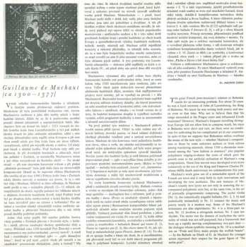 LP Ars Cameralis: Hommage À Machaut