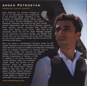 CD Arsen Petrosyan: Hokin Janapar (Music Performed On Armenian Duduk)
