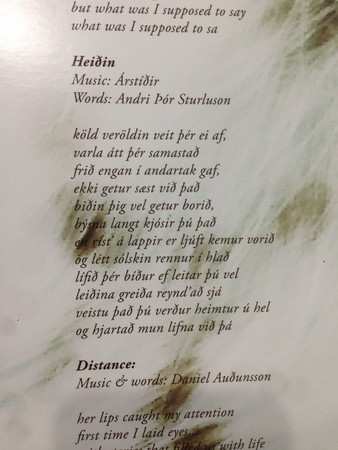 LP Árstíðir: Árstíðir LTD | CLR