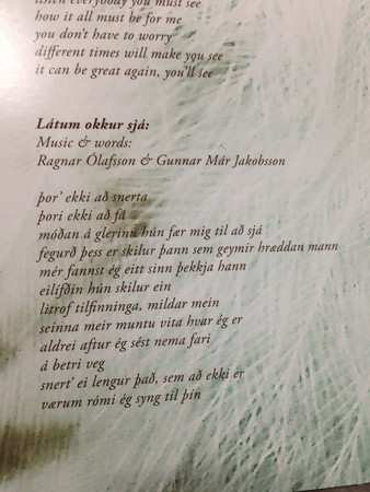 LP Árstíðir: Árstíðir LTD | CLR