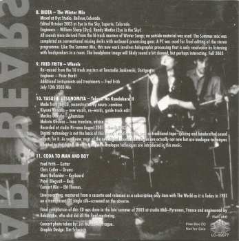6CD/Set di cofanetti Art Bears: The Art Box