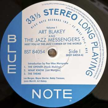 LP Art Blakey & The Jazz Messengers: Meet You At The Jazz Corner Of The World (Volume 1)