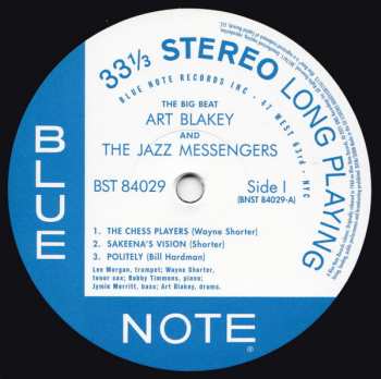 LP Art Blakey & The Jazz Messengers: The Big Beat