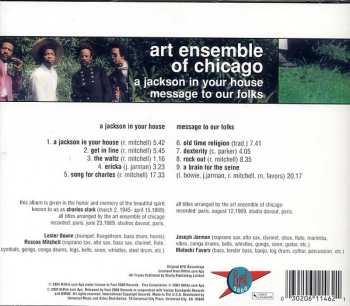 CD The Art Ensemble Of Chicago: A Jackson In Your House / Message To Our Folks