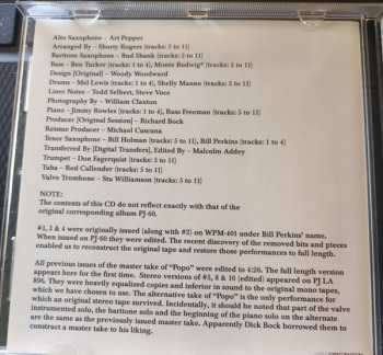 CD Art Pepper: The Artistry Of Pepper