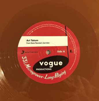 LP Art Tatum: From Gene Norman's Just Jazz CLR