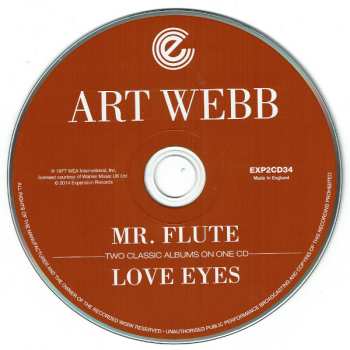 CD Art Webb: Mr. Flute / Love Eyes