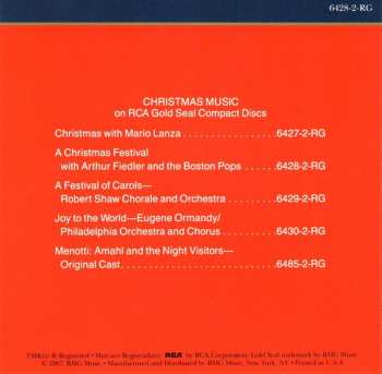 CD Arthur Fiedler: A Christmas Festival