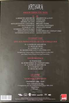 3CD/Set di cofanetti Arthur H: Amour Chien Fou DLX | LTD