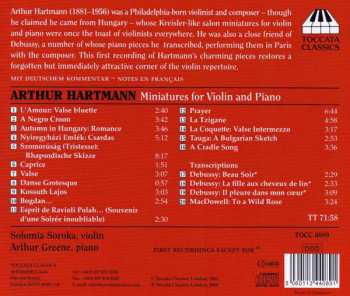 CD Solomia Soroka: La Tzigane, La Coquette And Other Miniatures For Violin And Piano