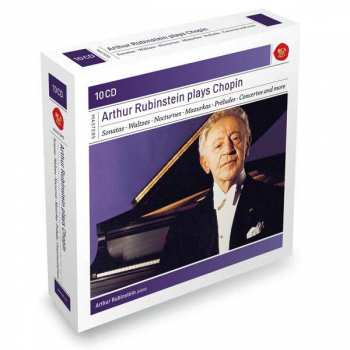 10CD/Set di cofanetti Frédéric Chopin: Arthur Rubinstein Plays Chopin