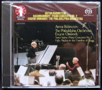 SACD Manuel de Falla: Rachmaninoff: Piano Concerto No. 2, Saint-Saëns: Piano Concerto No. 2, De Falla: Nights In The Gardens Of Spain