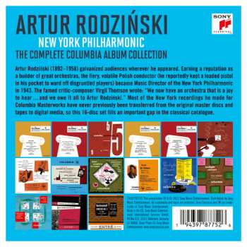 16CD/Set di cofanetti Artur Rodzinski: The Complete Columbia Album Collection