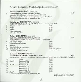 SACD Johann Sebastian Bach: Ciaccona BWV 1004 / Piano Sonata No.3, Op.2 No.3 / Faschingsschwank Aus Wien, Op.26 / Variations On A Theme Of Paganini, Op.35 LTD