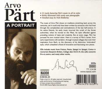 2CD Arvo Pärt: A Portrait (His Works • His Life)